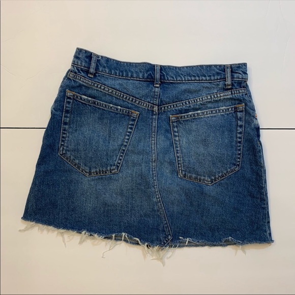 Zara Skirts Zara Denim Mini Skirt Poshmark